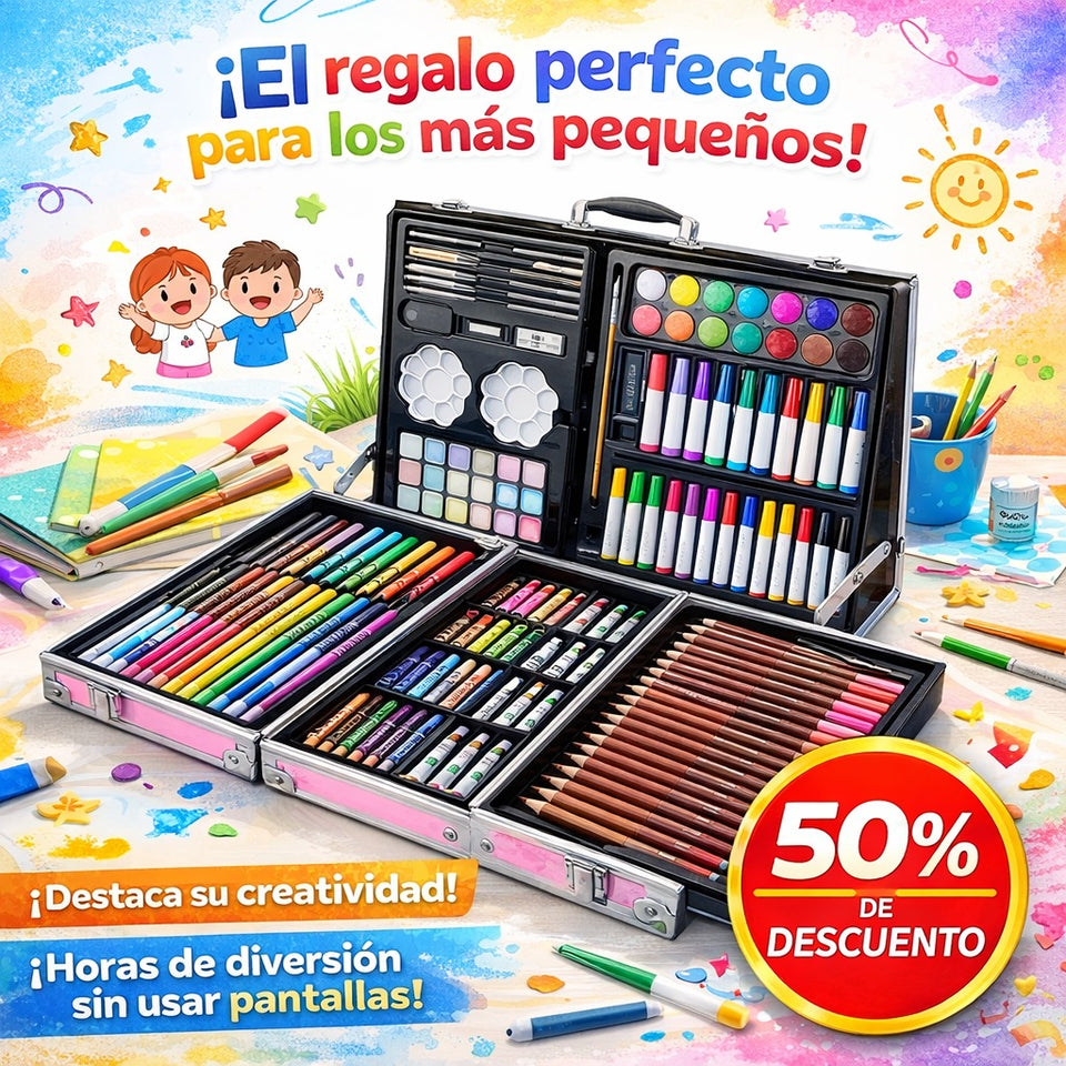 Set de Arte Metálico 145 Piezas