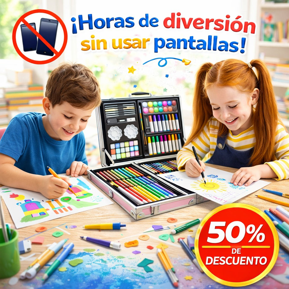 Set de Arte Metálico 145 Piezas